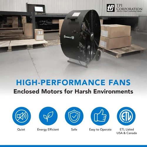 Vista 7 de TPI Corporation KTO121 - Termostato de voltaje de línea de enfriamiento de serie industrial, SPST Cool Only, cable de 6 pies de largo, carcasa