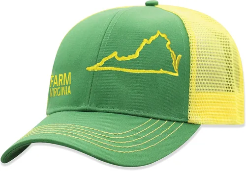 Vista 148 de John Deere Gorra de béisbol con logotipo y malla trasera con contraste, para hombre