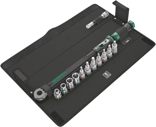 WERA 05075680001 Click-Torque C 3 Set 1, 40-200 Nm, 13 Piezas