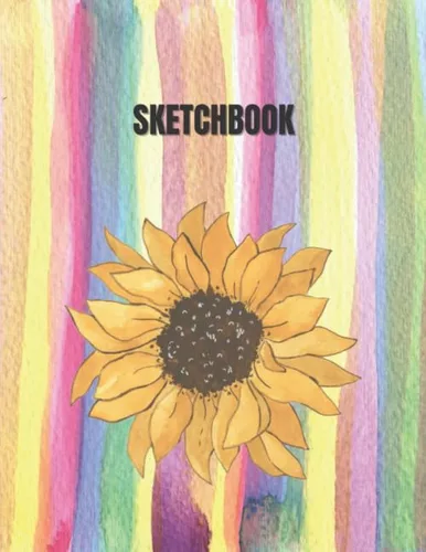 Sketchbook A Large Blank Notebook for sketching, drawing, doodling, painting, writing journal gift for kids, adults, women, girls, teens, boys, men