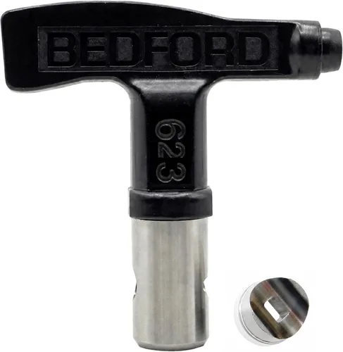Vista 16 de Bedford Precision 33-7207 Punta reversible de 0.007 pulgadas, ventilador de 4 a 6 pulgadas, repuesto para Graco RAC 5 y Titan