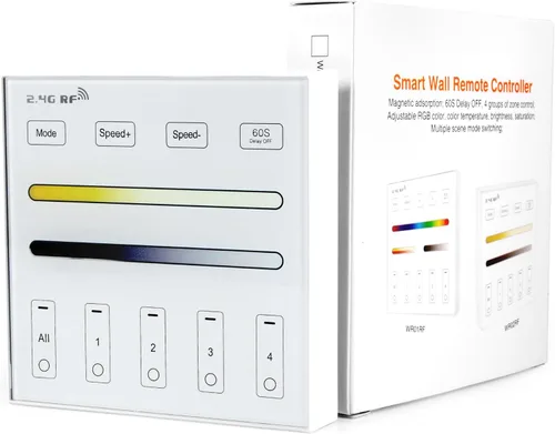 Vista 12 de LM052 ZigBee 3.0 Controlador de tira LED RGB CCT RGBW 5 en 1 regulable compatible con Smart Life APP/Alexa Echo/Google Assistant Home/Siri