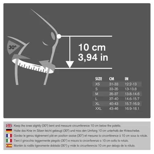 Vista 5 de Rehband Rodilleras para voleibol, balonmano y deportes de interior, protector de rodilla de neopreno, cómodo y cómodo, rodilleras deportivas que