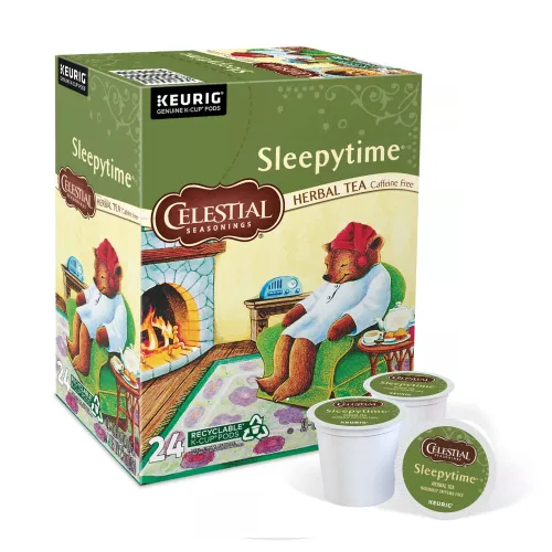 Vista 2 de Celestial Seasonings K-cups Sleepytime - Té de hierbas, 24 unidades K-cups (paquete de 2)
