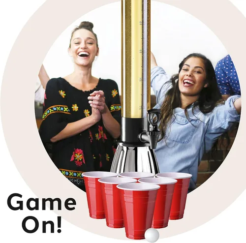 Vista 5 de Oggi - Dispensador de cerveza con espiga EZ-Pour, 2.75 cuartos de galón, color negro