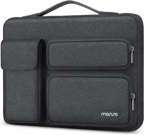 Vista 17 de MOSISO 360 Protective Laptop Case 13 inch, Laptop Sleeve Compatible with MacBook Air 13 inch M5 M4 M3 M2 M1 2026-2018 / Neo/Pro 13 M2 M1, Side Open