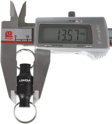 Vista 8 de LIXADA Soporte de liberación de red magnética para pesca Zinger Retractores de red de pesca con mosca, clip magnético, conector de red de aterrizaje