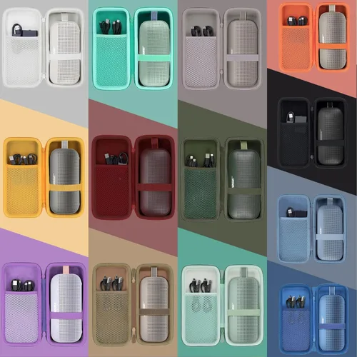 Vista 8 de co2CREA Estuche Duro de Viaje de Reemplazo para Altavoz Portátil Bose New SoundLink Flex 2ª Gen/Bose SoundLink Flex Bluetooth (Estuche Alpine Sage)