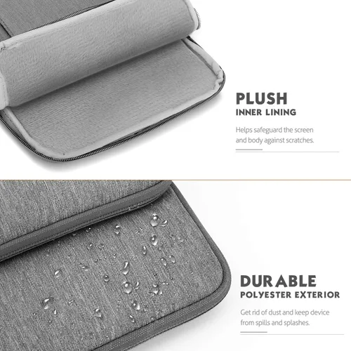 Vista 3 de MoKo Funda tipo bolsa de transporte para tablet de 9-11 pulgadas con bolsillos de almacenamiento compatible con nuevo iPad Pro M4 de 11