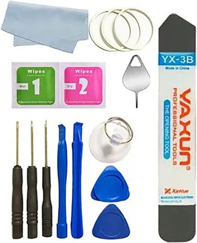 Vista 6 de A-Parts S21 Plus - Cubierta trasera de cristal de repuesto para Galaxy S21+ Plus 5G SM-G996B G996U G996U1 G996W G996W Cubierta trasera de cristal