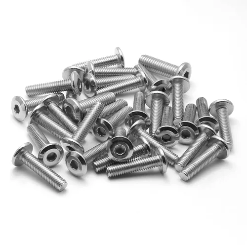 Vista 11 de Biaungdo 30 tornillos de cabeza plana de acero inoxidable M6x12mm Tornillos de cabeza plana Tornillos Conector avellanado