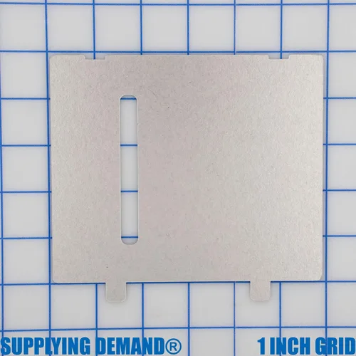 Vista 2 de Supplying Demand WB06X10638 1166457 - Cubierta de guía de ondas de mica para microondas, repuesto de 5-7/8 x 5 pulgadas, modelo específico