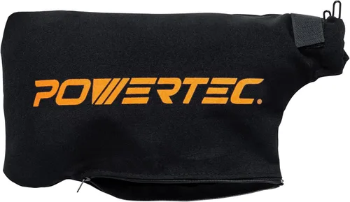 Vista 8 de POWERTEC Bolsa colectora de polvo para sierra ingletadora de 7-1/4 pulgadas, 8-1/2 pulgadas, se adapta a puertos de polvo nominales de 1-1/2