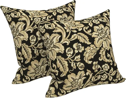 Vista 134 de LVTXIII - Juego de fundas para cojines de sofá o sillón de exteriores, para lumbar, no se decoloran, 2 unidades de 12" x 20", con relleno, estampado