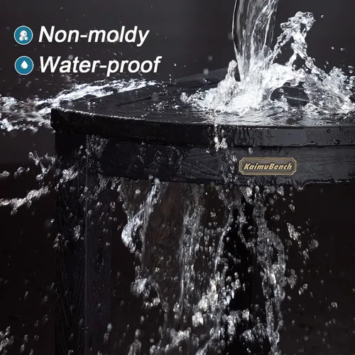 Vista 5 de Banco de ducha para ducha interior, taburete de ducha esquinero de madera de polietileno, asiento de baño de plástico para afeitarse las piernas