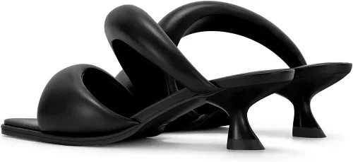 Vista 3 de JW PEI Sandalias de tacón Sara Mule para mujer