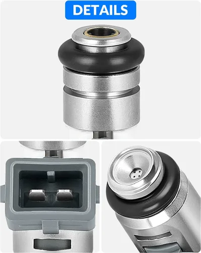 Vista 8 de Inyectores de combustible IWP162 mejorados para Harley Davidson Series 2004-2005 Softail 2001-2010 Dyna 2001-2010 FLH 2001-2010 FLT (2 piezas)