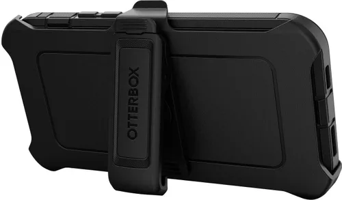 Vista 6 de Funda OtterBox Defender Series Edición Sin Pantalla para iPhone 14 Pro Max (Solamente) - Clip de Funda Incluido - Protección de Defensa Microbiana