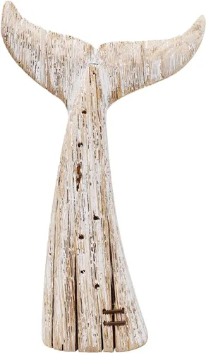 Vista 9 de Decoración de cola de ballena de madera, decoración decorativa de ballena náutica rústica, océano, mar, playa, decoración de ballena temática