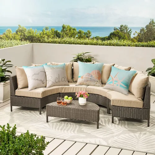 Vista 4 de OTOSTAR Fundas de almohada impermeables para exteriores de 16 x 16 pulgadas, fundas decorativas para cojín de jardín, cuadradas, fundas decorativas
