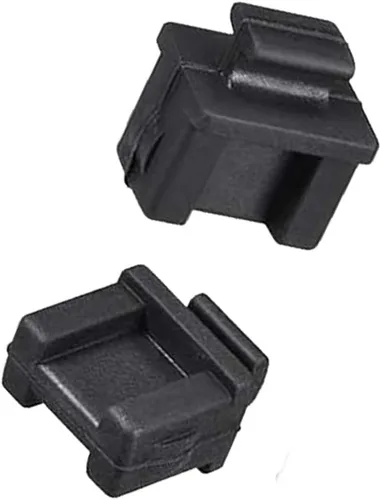 Vista 2 de 20 unids SFP silicona protectores tapa puerto cubierta anti polvo negro protector protege puerto Ethernet Hub