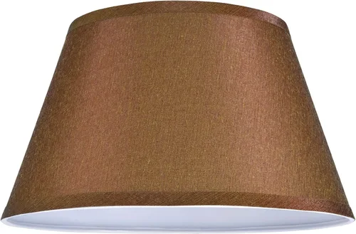 Vista 2 de Aspen Creative 32211 - Pantalla de lámpara de araña con forma de imperio de transición en color marrón, 12 1/2 pulgadas de ancho