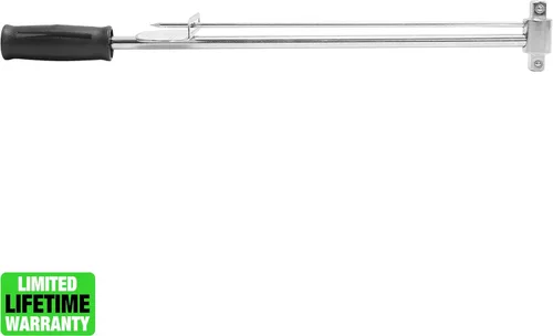 Vista 2 de OEMTOOLS 79-140 Llave dinamométrica de 1/2, estilo de haz, escala dual de 0 a 150 pies/libra b, medidor Newton y libra de pulgada, para automóviles