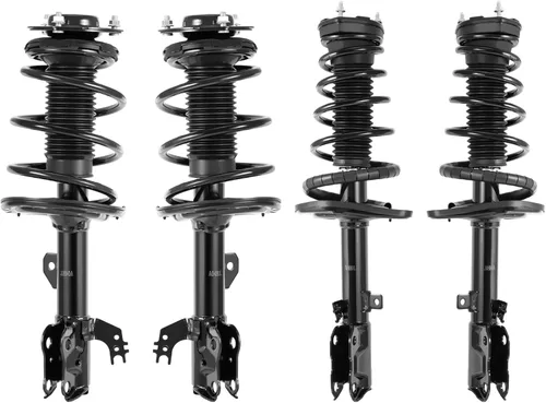 Vista 30 de MOSTPLUS Juego de amortiguador y resorte de puntal delantero compatible para Toyota Avalon 2012-2017 172941/172940, resorte helicoidal, 2 piezas