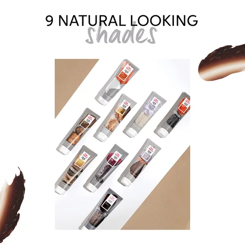 Vista 12 de Wella Professionals Máscara de color fresco, esmalte de caramelo, sombra natural, color temporal, sin daños, máscara para el cabello con aceite