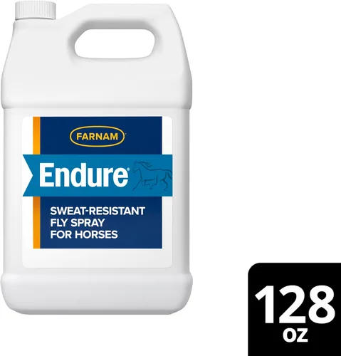 Vista 11 de Farnam Endure Aerosol de repelente de moscas resistente al sudor para caballos, fórmula resistente al sudor que dura hasta 14 días, mata y repele