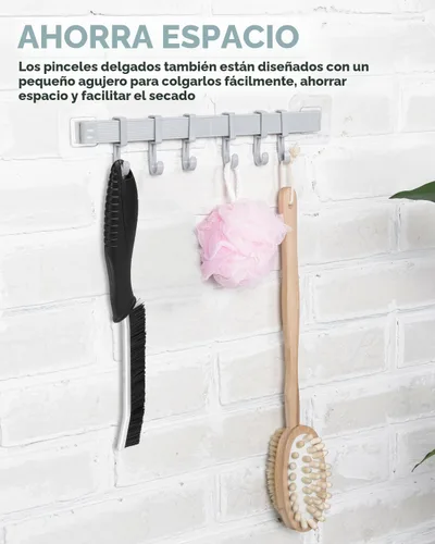 Vista 8 de SXhyf Cepillo de limpieza para grietas - Cepillo de limpieza de lechada, suministros de limpieza para el hogar, herramientas de limpieza de huecos