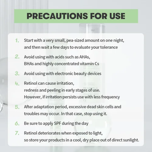 Vista 5 de VT COSMETICS Cica Reti-A Retinol Essence 0.1 Skin Balancing Essence For Sensitive Skin 1.01 fl oz