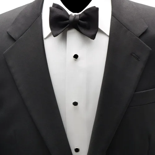 Vista 6 de Ox and Bull Trading Co. Pendientes biselados redondos de ónix y nácar de doble cara, Nácar