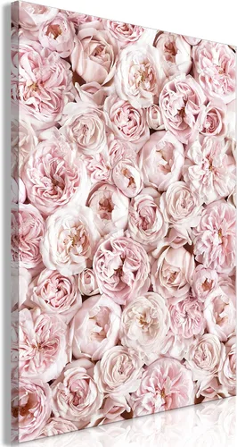 Vista 13 de artgeist Canvas Wall Art Print Flowers 8x12 in - 1pcs Home Decor Framed Stretched Picture Photo Painting Artwork Image - Rose Nature Botanical