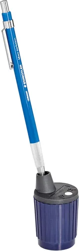 Vista 7 de Staedtler Mars Puntador de lápices - Sacapuntas mecánico de precisión con parada automática para lápices de 0.079 pulgadas - Acción giratoria