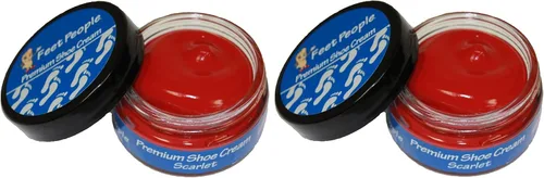 Vista 4 de FeetPeople Crema prémium para zapatos de 1.5 onzas, paquete de 2, varios