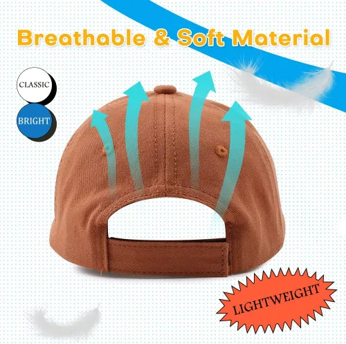 Vista 59 de Peecabe Gorra de béisbol para niños pequeños, unisex, de algodón, ajustable, para bebés, niños, gorra de béisbol para niñas de 1 a 5 años