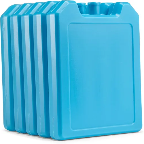 Vista 2 de Cool Coolers de Fit + Fresh, paquete de 5 bloques de hielo para los días de la semana, paquetes de hielo compactos y reutilizables para loncheras