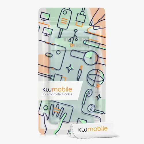 Vista 685 de kwmobile Funda Compatible con Google Pixel 6 Pro - Funda de teléfono de silicona TPU con acabado suave - Azul Arrecife
