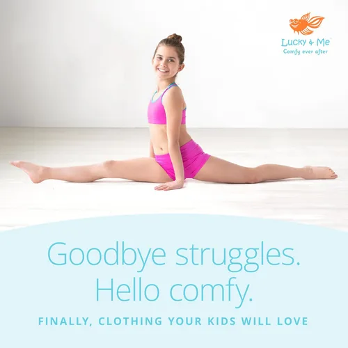 Vista 3 de Layla - Pantalones cortos de baile, gimnasia y ropa de baile para niñas