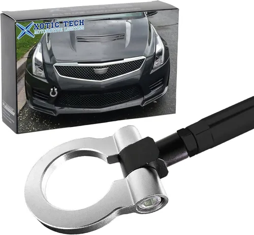 Vista 13 de x xotic tech Sport Track Racing Style CNC Aluminio atornillado gancho de remolque parachoques delantero compatible con Mazda 3 6 CX-5 MX-5 o Rojo