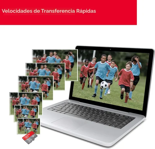 Vista 6 de SanDisk Tarjeta de memoria Ultra microSDHC UHS-I de 32 GB con adaptador - 120 MB/s, C10, U1, Full HD, A1, tarjeta Micro SD - SDSQUA4-032G-GN6MA