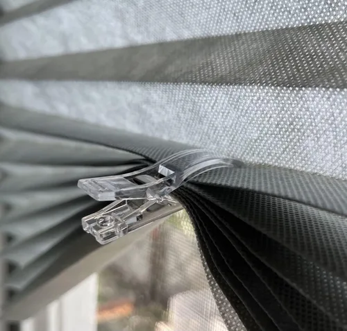 Vista 4 de 8 clips para persianas plisadas para sombra de ventana
