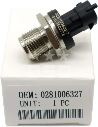 Vista 4 de Sensor de presión del riel de combustible Regulador de presión para Dodge Ram 2500 3500 6.7L Cummins 2007-2012 Reemplaza número OEM 0281006327