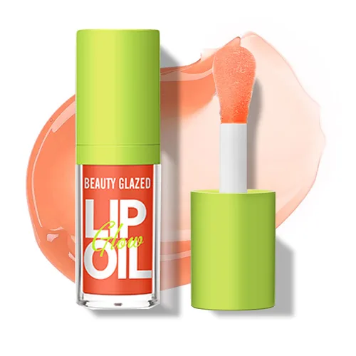 Vista 10 de MYUANGO Aceite de labios hidratante, hidratante para el cuidado de los labios, brillo labial brillante vegano para labios secos