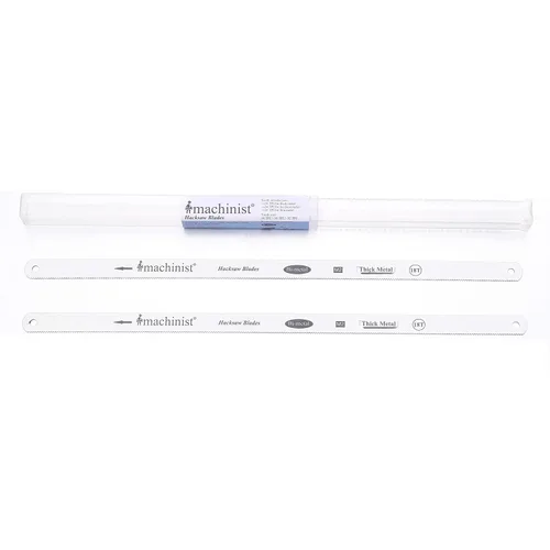 Imachinist S101218x2 10" Hojas de sierra para metales, 18 TPI para corte de metal, tipo M2, bimetálicas, herramientas manuales de reemplazo, surtido
