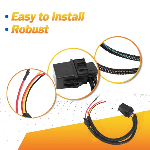 Vista 4 de Riloer Kit de cableado de relé de bomba de combustible, 1 juego CBWPR091AA, compatible con Dodge Durango, Grand Caravan, apto para Chrysler Town &