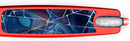 Vista 2 de Jetson Marvel Spider-Man - Patinete de 2 ruedas para niños, luces LED en el manillar, vástago, ruedas y cubierta, manillar ajustable, freno trasero