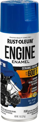 Vista 13 de Rust-Oleum 366428-6PK - Pintura en aerosol de esmalte para motor, 11 onzas, aluminio, (paquete de 6)