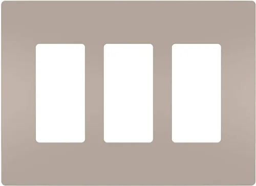 Vista 11 de Legrand Radiant RWP263BK - Placas de pared sin tornillos, 3 bandas, tres cubiertas GFCI, color negro (1 unidad)